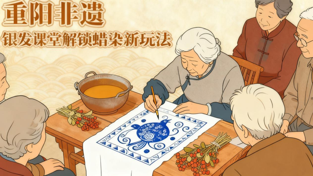 【活动预告】重阳非遗｜蜡染新玩法